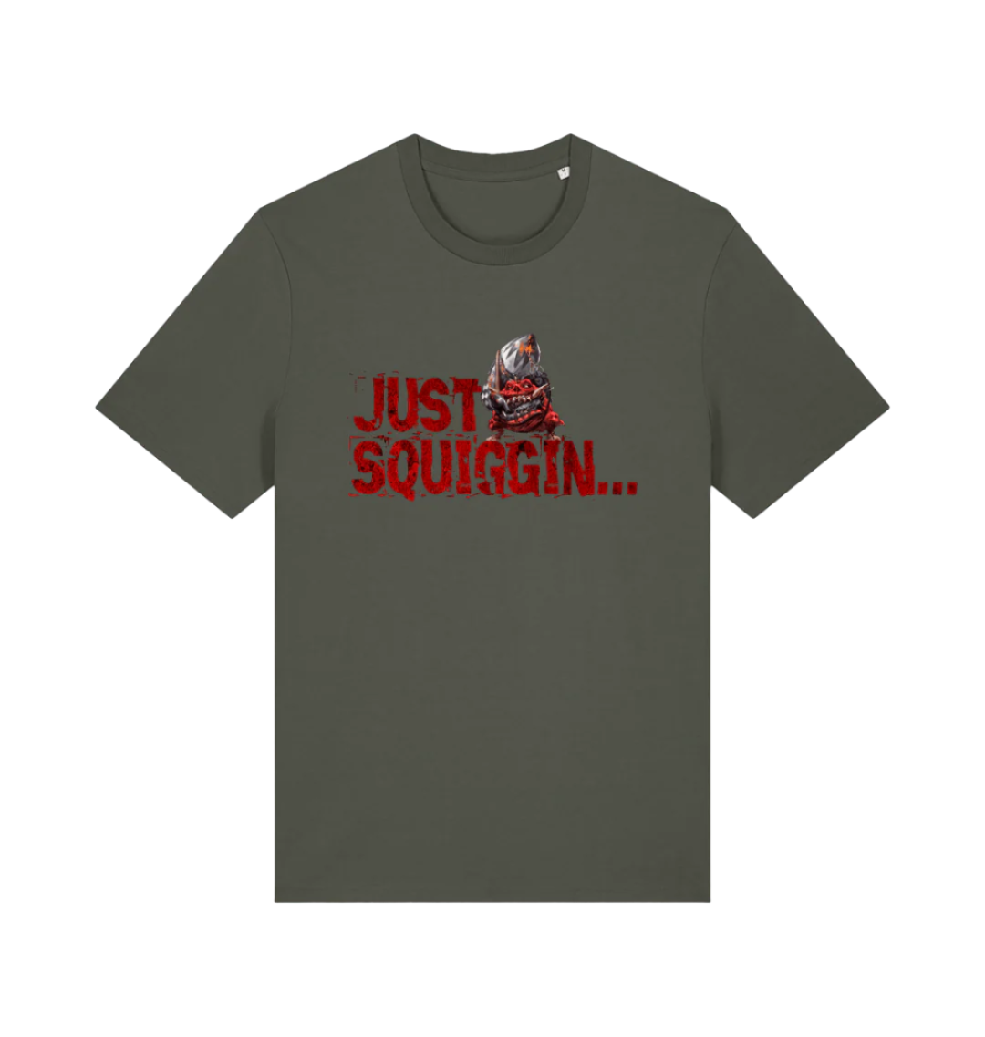 Khaki Printed T-shirt